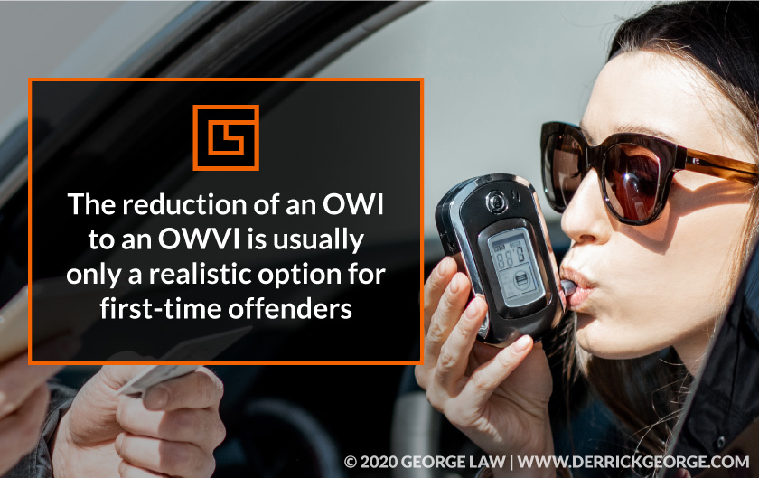 Text- The reduction of an OWI to an OWVI...