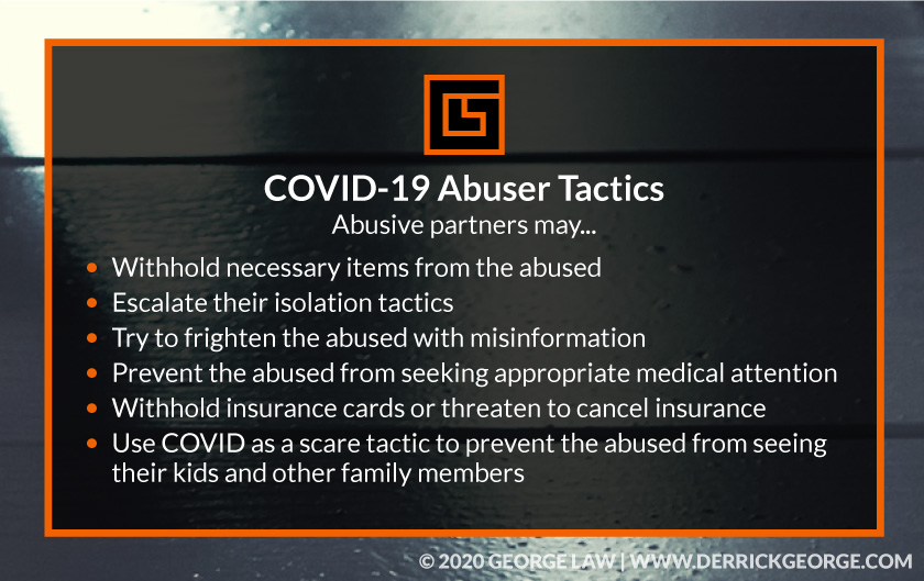 Text- COVID-19 Abuser Tactics...