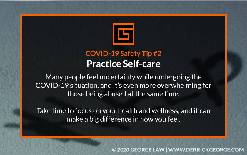 Text- COVID-19 Safety Tip #2...