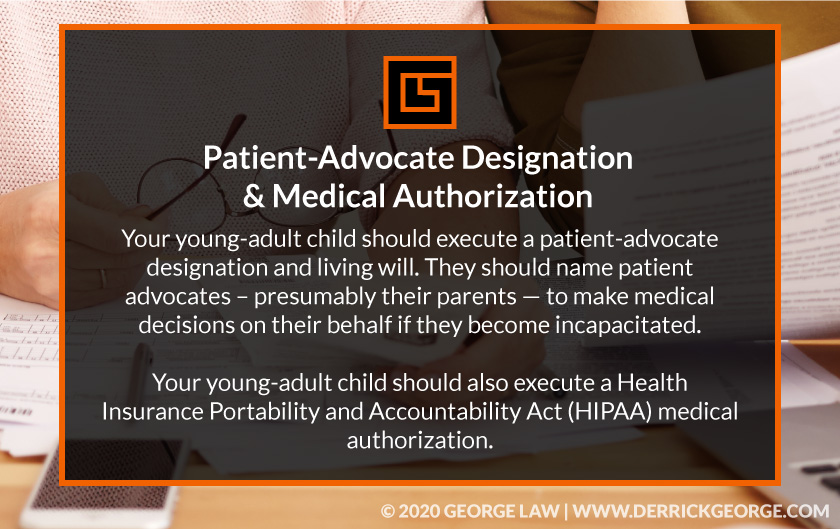 Text- Patient-advocate designation & medical authorization