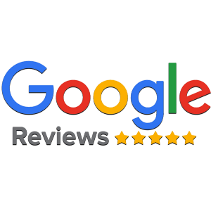 Google Reviews showing 5 stars