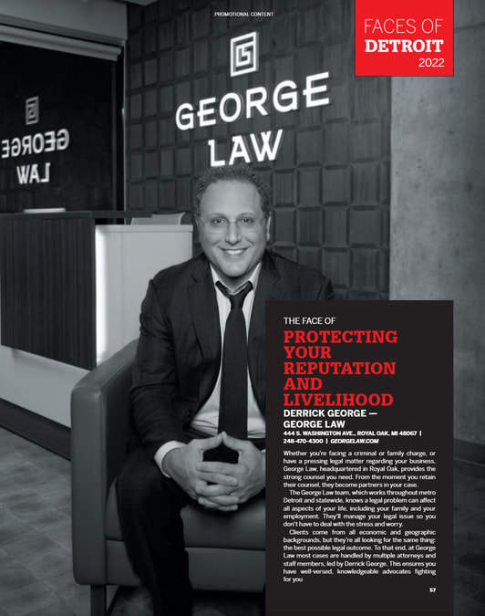 George Law featured on Hour Detroit Magazine